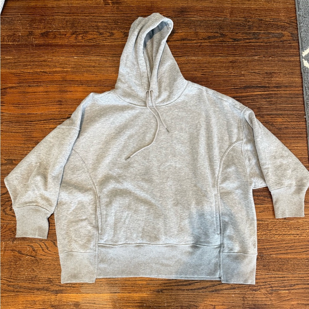 FP Movement by Free People Sprint to the Finish Gray Hoodie